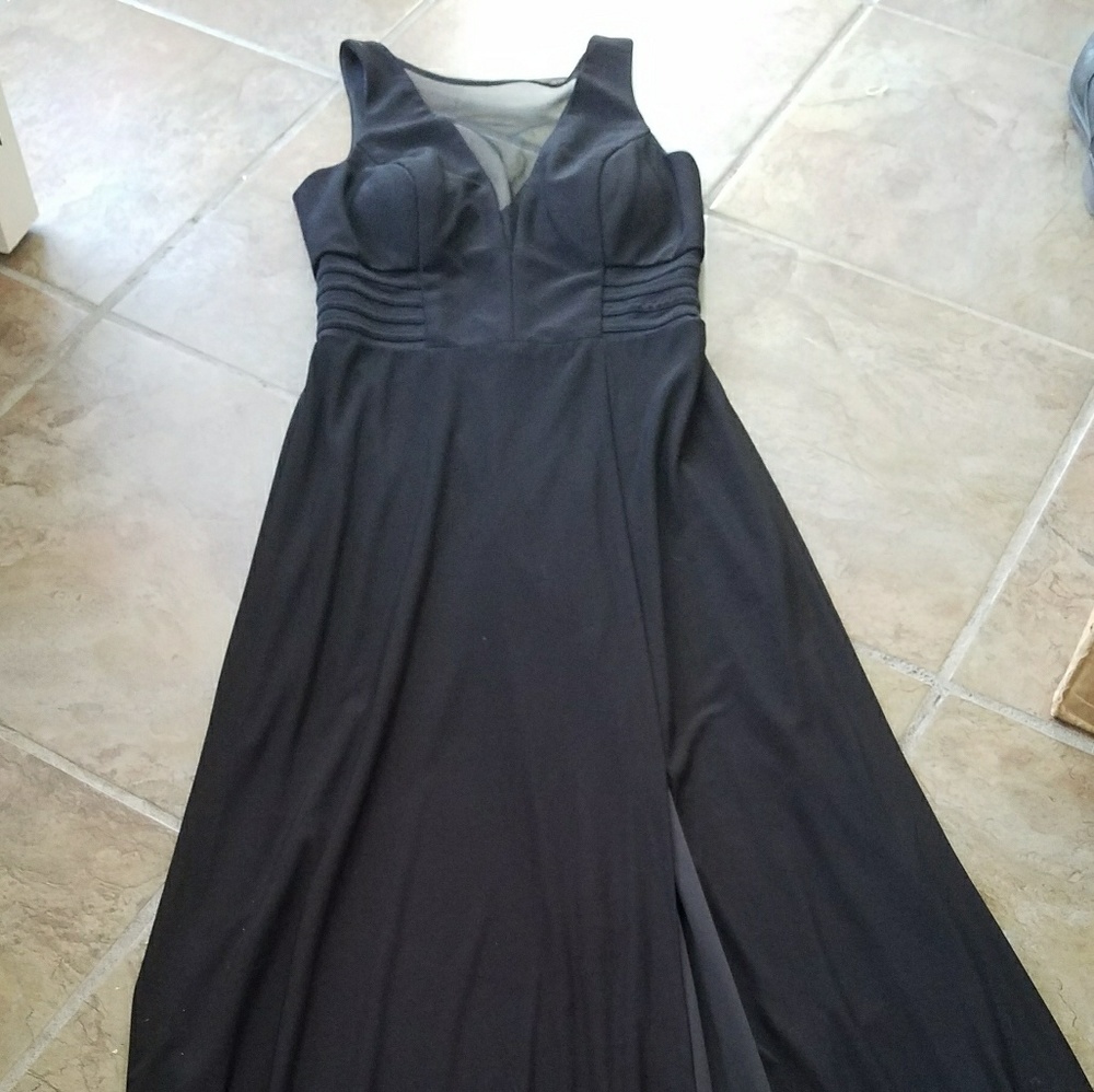 Black formal gown